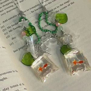 Handmade Fish Bag Keychain Jewelry Aesthetic